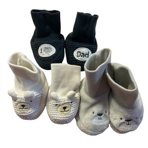 Adorable Baby Booties Set